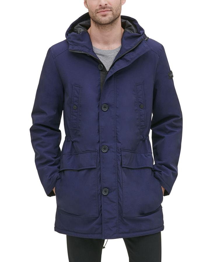 Men's Hooded Drawcord Jacket