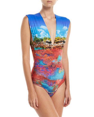 Reversible Keyhole-back One-piece