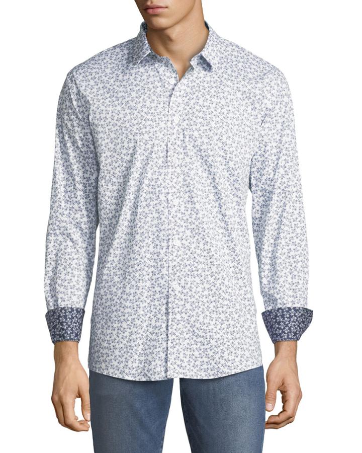 Men's Ivy-pattern Poplin