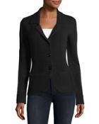 Cashmere Knit Blazer