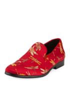 Men's Tedaldo Satin Slip-on