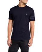 Men's Stripe Short-sleeve T-shirt