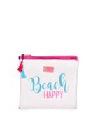 Beach Happy Clear Cosmetic Bag