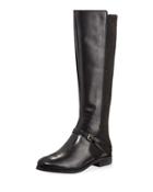 Imogene Quilted Mid-calf Boot, Black