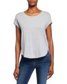 French Terry Rounded Tee