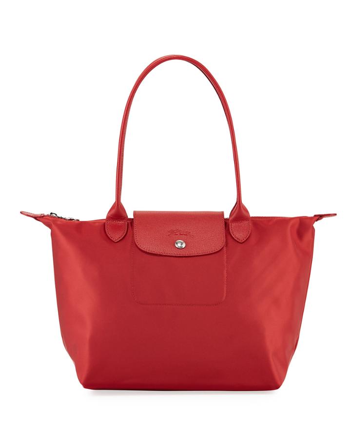 Le Pliage Neo Small Nylon Shoulder Tote Bag
