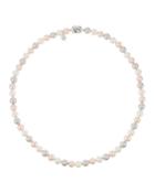 Multihued Pearl Strand Necklace
