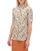 Scottie Short-sleeve Lyrical Curves Printed