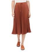 Gwenda Kensington Cloth Pleated Skirt W/ Drawstring Waist