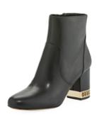 Sophie Booties With Pearly-heel