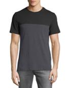 Men's Colorblocked Crewneck T-shirt