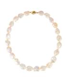 14k Freshwater Pearl Beaded Necklace