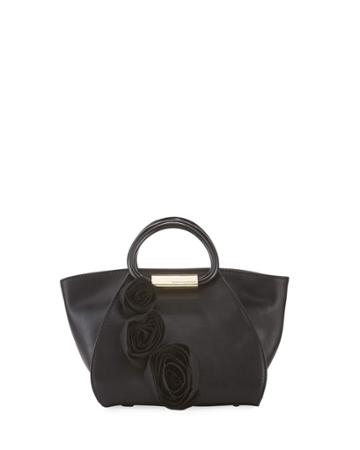 Karlie Floral Satchel Tote Bag