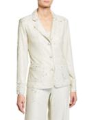 Ripley Sequined Three-button Jacket