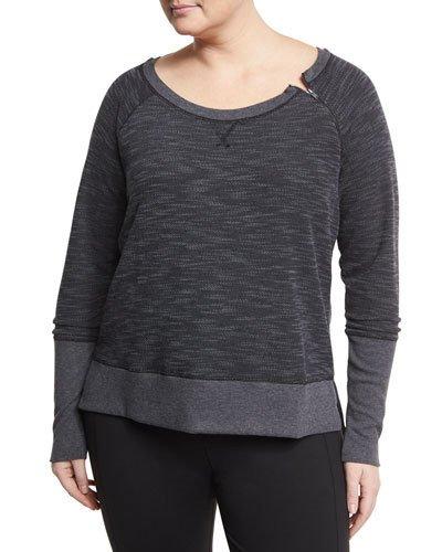 Marita Pullover Sweater, Black,