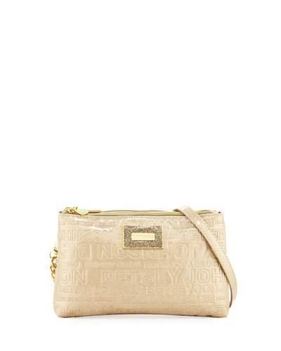 Logo-embossed Tassel Crossbody Bag