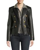Adara Tweed Zip-front Dickey