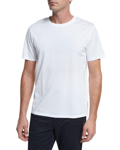 Mercerized Cotton Crewneck T-shirt