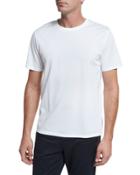 Mercerized Cotton Crewneck T-shirt