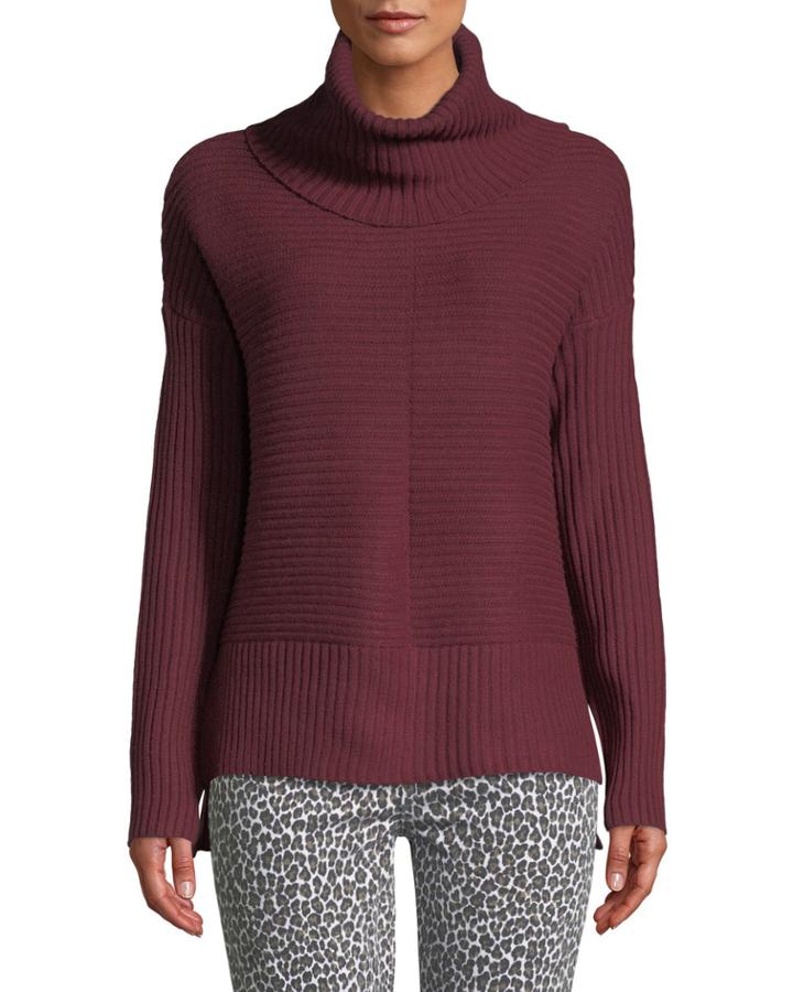 Wide Rib Turtleneck