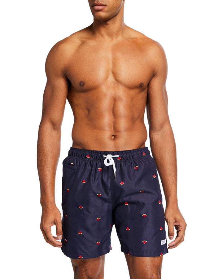 Men's Watermelon Embroidered