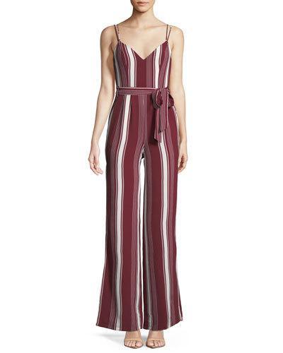 Charisma V-neck Wide-leg Jumpsuit