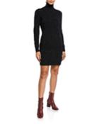 Donegal Cashmere Turtleneck Dress