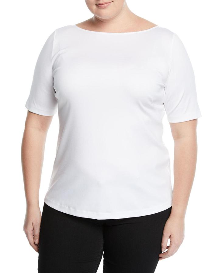 Sheryl Convertible Short Sleeve Top,