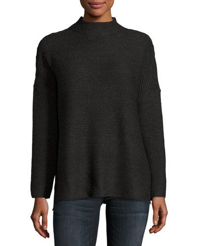 Scotland Knit Sweater, Charcoal