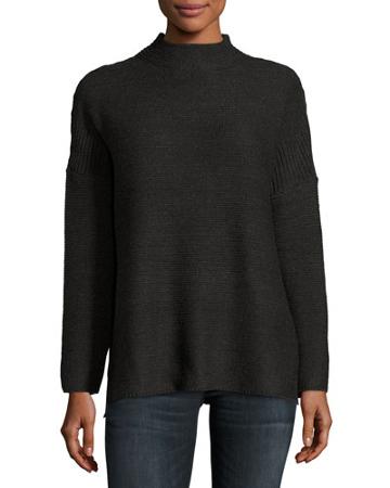 Scotland Knit Sweater, Charcoal