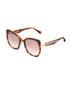 Oversized Irregular Acetate/metal