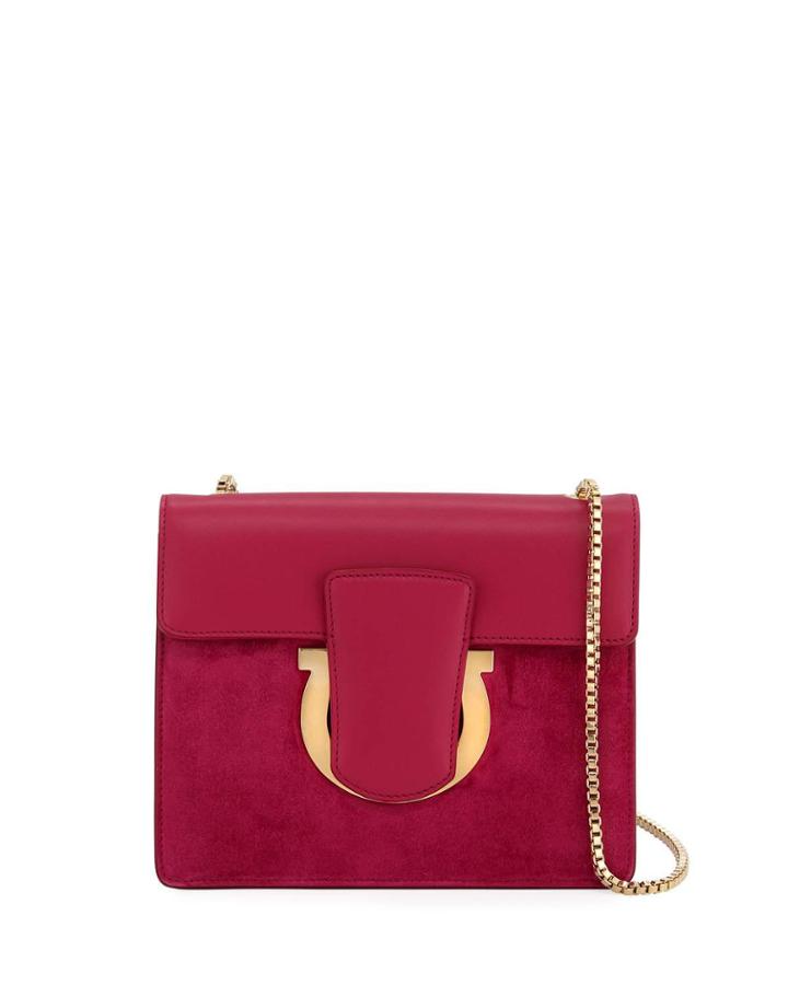 Leather/suede Flap Chain