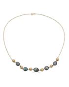 Classic Chic 14k Chain Tahitian Pearl Necklace