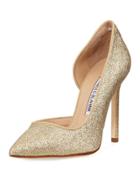 Collina Glitter 105mm Pump, Gold