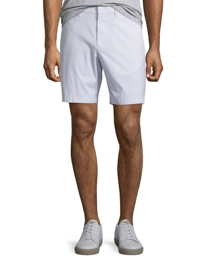 Men's Micro-stripe Stretch-cotton