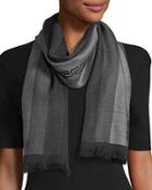 Zigzag Striped Wool