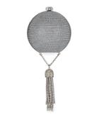 Snow Ball Sphere Crystal Clutch Bag,