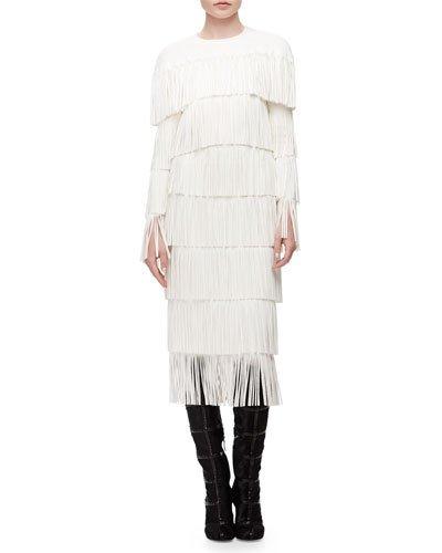 Tiered Fringe Cutout