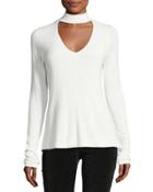 Beaded Cutout Knit