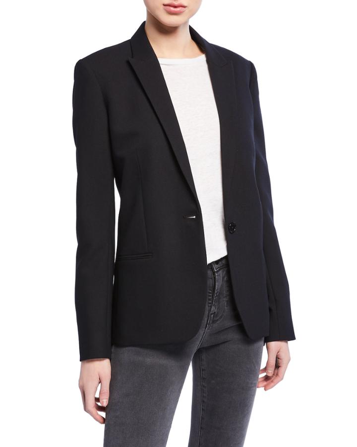 Vedy Love Strass One-button Blazer