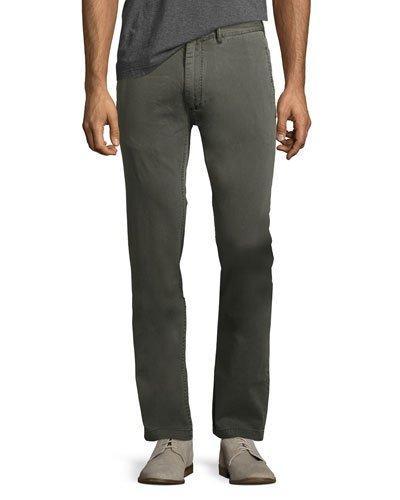 Chino Straight-leg Beach Pants, Gray