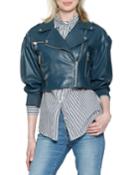 Kai Cropped Leather