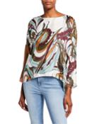 Janine Mix Print Boxy