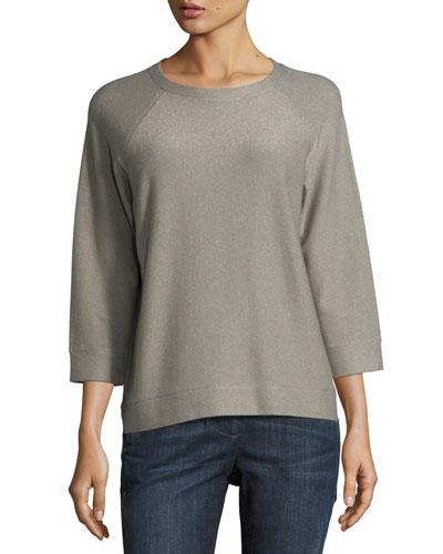 Round-neck Cashmere-blend