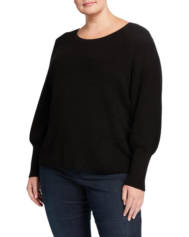 Plus Size Bishop Sleeve