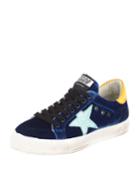 May Velvet Star Low-top
