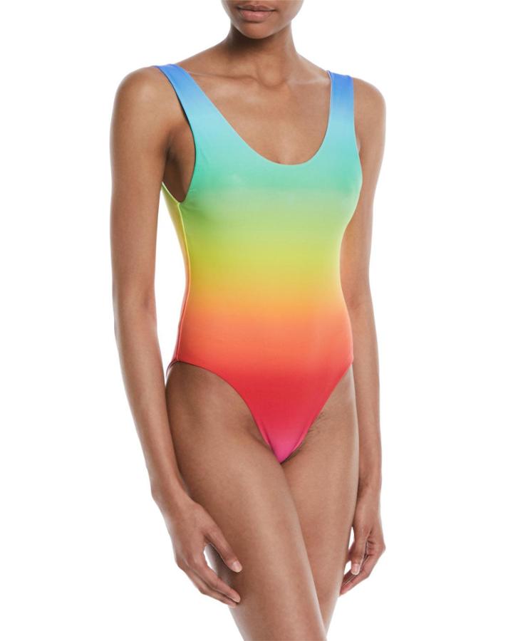 Good Days High-cut One-piece Ombre