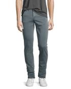 Mick 31 Skinny Jeans With Released Hem, Gray