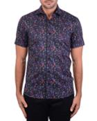 Men's Scribble Printed Short-sleeve