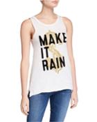 Make It Rain Typographic Tank